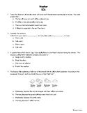 SCIENCE TEKS 4.8A Weather SCA (Short Cycle Assessment)