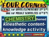 SCIENCE-THEMED FOUR CORNERS GAME - "CHEMISTRY" EDITION