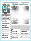 (3rd 4th 5th 6th Grade) SCIENCE TOOLS & LAB EQUIPMENT Word