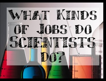 Preview of SCIENCE - BUNDLE - What kinds of jobs do scientists do? Calkins Lab Reports