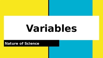 variables scientific powerpoint