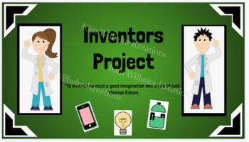Preview of SCIENTIST INVENTOR RESEARCH PROJECT SLIDESHOW