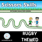 SCISSORS SKILLS Rugby Themed