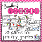 30 ELA Math and Science Scoot Games Bundle