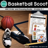 SCOOT Cards | Basketball Books and ABC Order | Grades K-1
