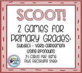 SCOOT!  Subject/Verb Agreement & Pronouns