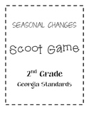SCOOT Game Seasonal Changes Georgia 2nd Grade Science Unit 2