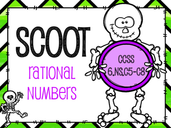 Preview of SCOOT - Rational Numbers (Common Core Aligned)