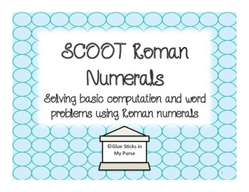 Preview of SCOOT-Roman Numerals (1-30) (Core Knowledge)