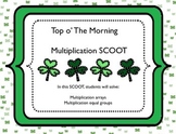 SCOOT! St Patrick's day Single Digit Multiplication with e