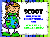 SCOOT - Time, Length, Liquid Volume & Mass (CCSS Aligned)