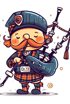 Preview of SCOTLAND / Scottish Culture (Realistic images): x 33 Coloring pages!