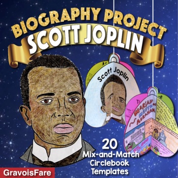 Preview of SCOTT JOPLIN Biography Project — Research Activity — Composer of the Month