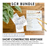 SCR Short Constructed Response Growing Writing Bundle