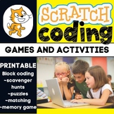SCRATCH CODING *PRINTABLE Games and Activities* Block Codi