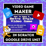 SCRATCH Coding- Video Game Maker!