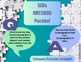 SCRs - Matching Puzzles Q & A - Restate & Answer - NEW STA