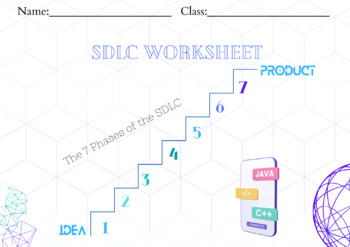 Preview of SDLC ( software development life cycle) Digital Worksheet