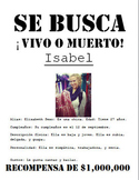 SE BUSCA Wanted Poster : Beginner / Middle School Spanish 
