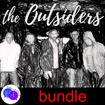 Preview of THE OUTSIDERS bundle for Adult ESL