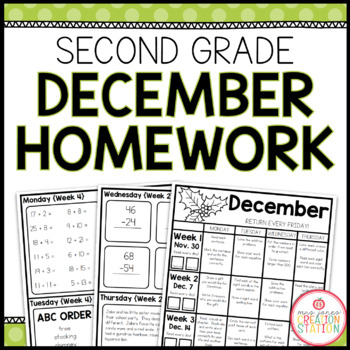 Taking the Work out of Homework - Mrs. Jones Creation Station