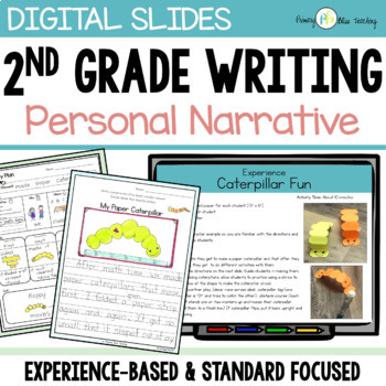 Preview of 2ND GRADE EXPLICIT PERSONAL NARRATIVE WRITING CURRICULUM with WRITING PROMPTS
