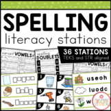 YEAR-LONG SECOND GRADE SPELLING STATIONS