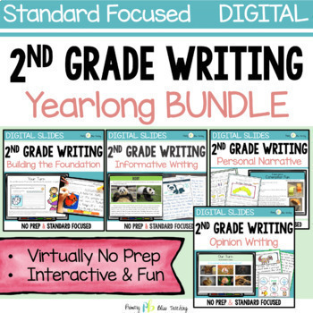 Preview of 2ND GRADE OPINION, NARRATIVE, AND INFORMATIVE WRITING CURRICULUM WITH PROMPTS