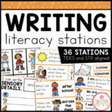 YEAR-LONG SECOND GRADE WRITING STATIONS 