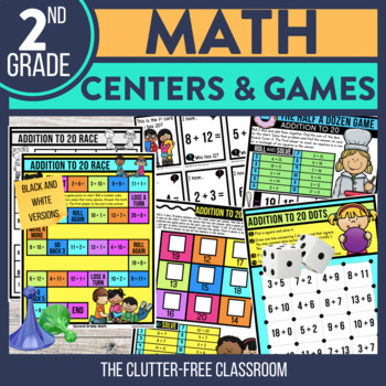 Details about   Cheerful Cherries 2digit add w regroup math Centers File Folder Games 2nd grade 