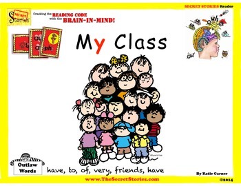 Preview of Decodable Reader - "My Class" | Secret Stories®