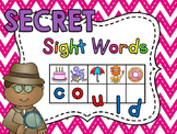 Secret Sight Words Centers - Fun Sight Word Games with Let