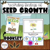 SEED GERMINATION Booklet - Recording Seed Growth - PLANT L
