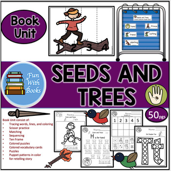 Preview of SEEDS AND TREES: A Children's Book About the Power of Words BOOK UNIT