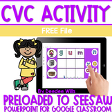 SEESAW Preloaded CVC Activity | FREE