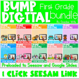 SEESAW & GOOGLE SLIDES Preloaded First Grade BUMP Games Bundle