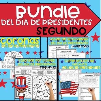 Preview of SEGUNDO BUNDLE DEL DIA DE LOS PRESIDENTES | PRESIDENTS DAY IN SPANISH