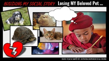 Preview of SEL ACTIVITY_ Building My Social Story _ "Losing MY Beloved Pet"