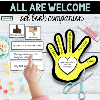 Preview of SEL Book Companion: All Are Welcome | Back to School Book