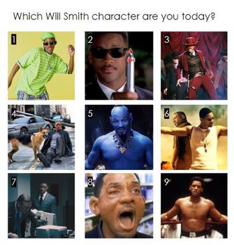 Sel Check In Meme Which Will Smith Character Are You Today Tpt