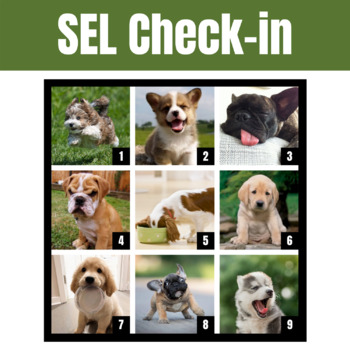 Preview of SEL Check-in: Puppies