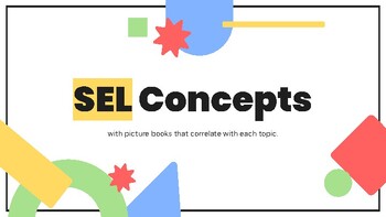 Preview of SEL Concepts with Read Aloud Books