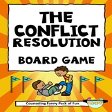 SEL & Counseling Board Game for CONFLICT RESOLUTION! Grades 1-6