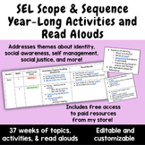 SEL Curriculum Guide | Full Year | Read Alouds & Activitie