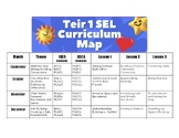 SEL Curriculum Map for Tier 1 Elementary Schools