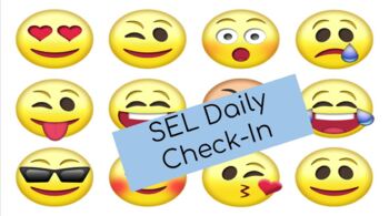 Preview of SEL Daily Check In Jamboard