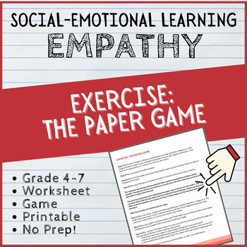 Preview of Empathy Game - SEL Activity - Kindness and Inclusion Social Emotional Learning