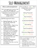 SEL Executive Functioning Self-Management Introduction/Anc