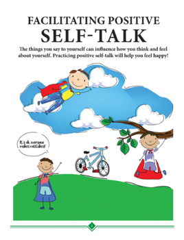 Preview of SEL: Facilitating Positive Self-Talk - Lesson Plans and Activities