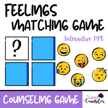 Preview of SEL - Feelings Matching Game